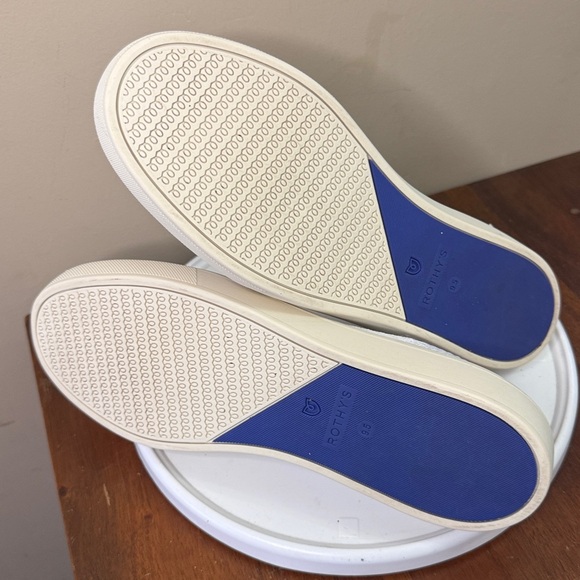 Rothy's Slip On Sneakers in the limited edition Rainbow Pride Color-way Size 9.5 - Picture 7 of 7